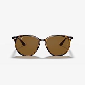 Ray•Ban 4306 Hexagonal Shaped Polarized Sunglasses